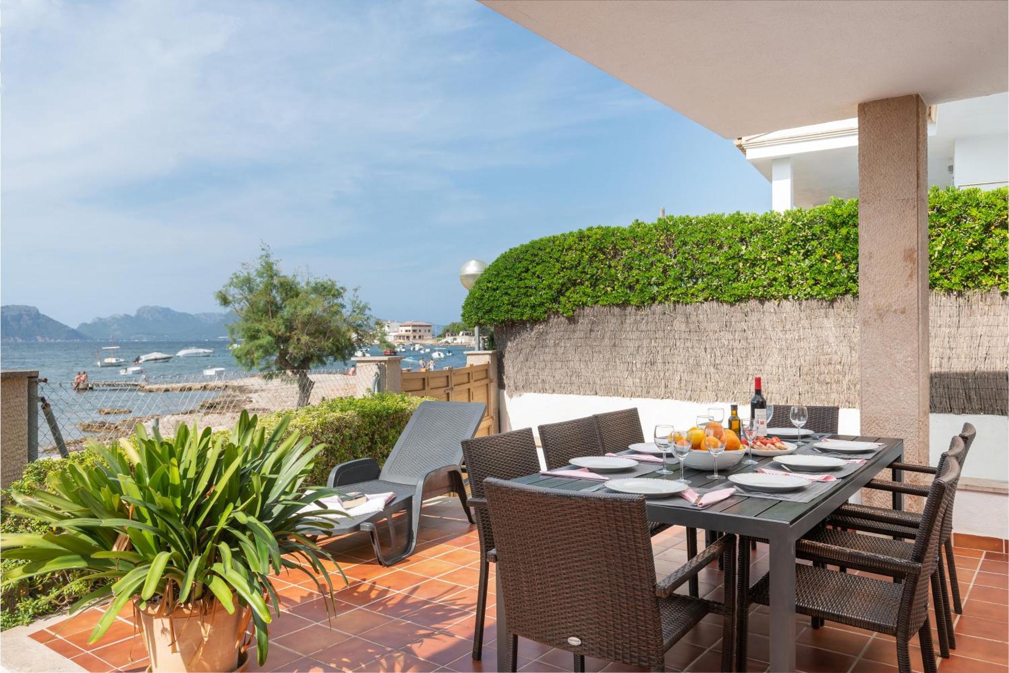 Ses Ones With Sea Views Villa Alcúdia Buitenkant foto
